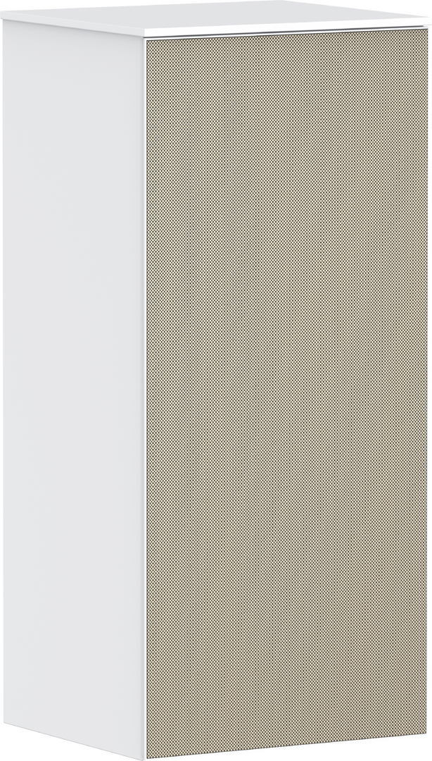 Halbhochschrank Mattweiß 400/360