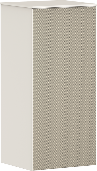 Demi-colonne 400/360 Beige mat, charnière de porte droite