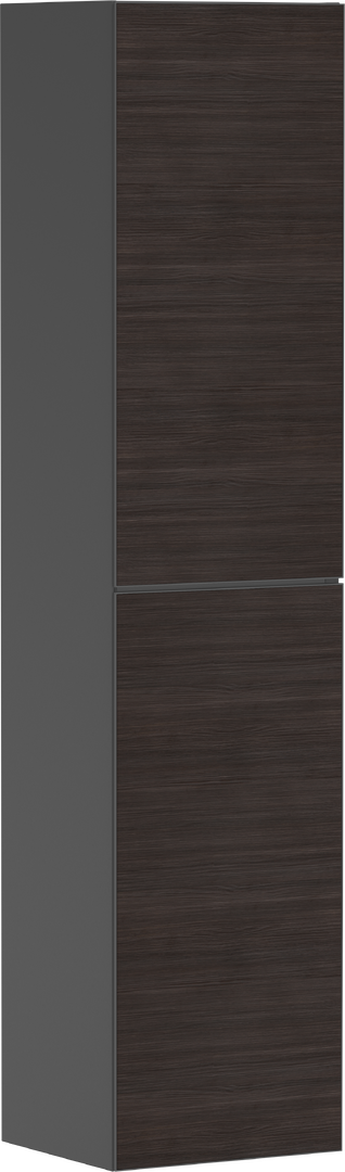 Hochschrank Schiefergrau Matt 400/360