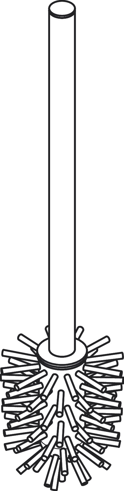 Brosse de toilette avec manche