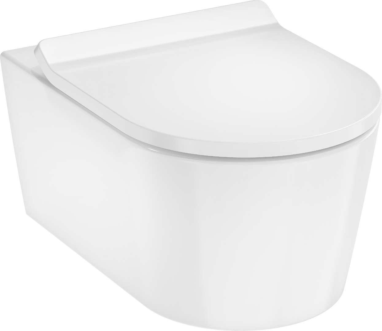 Wand WC Set AquaHelix Flush mit WC-Sitz mit SoftClose und QuickRelease