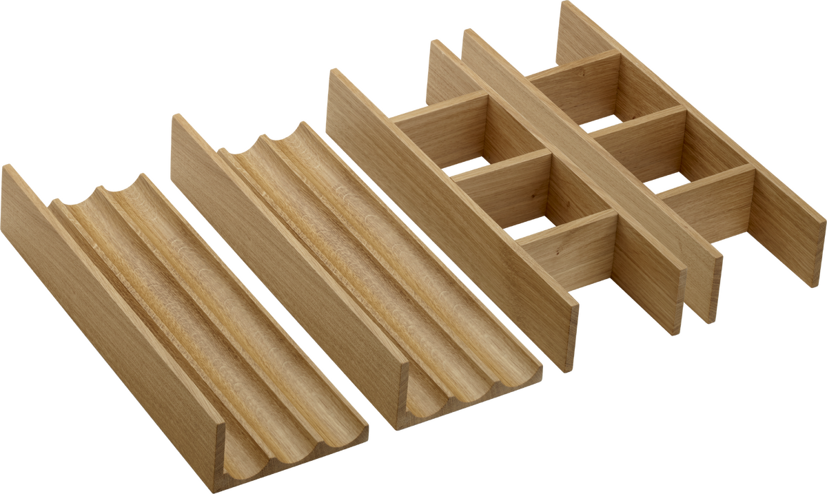 Schubkasteninneneinteilung Set 340 Waschtischunterschrank 1180/475-550