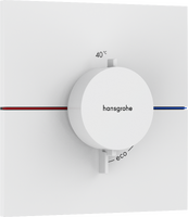 Thermostat for concealed installation