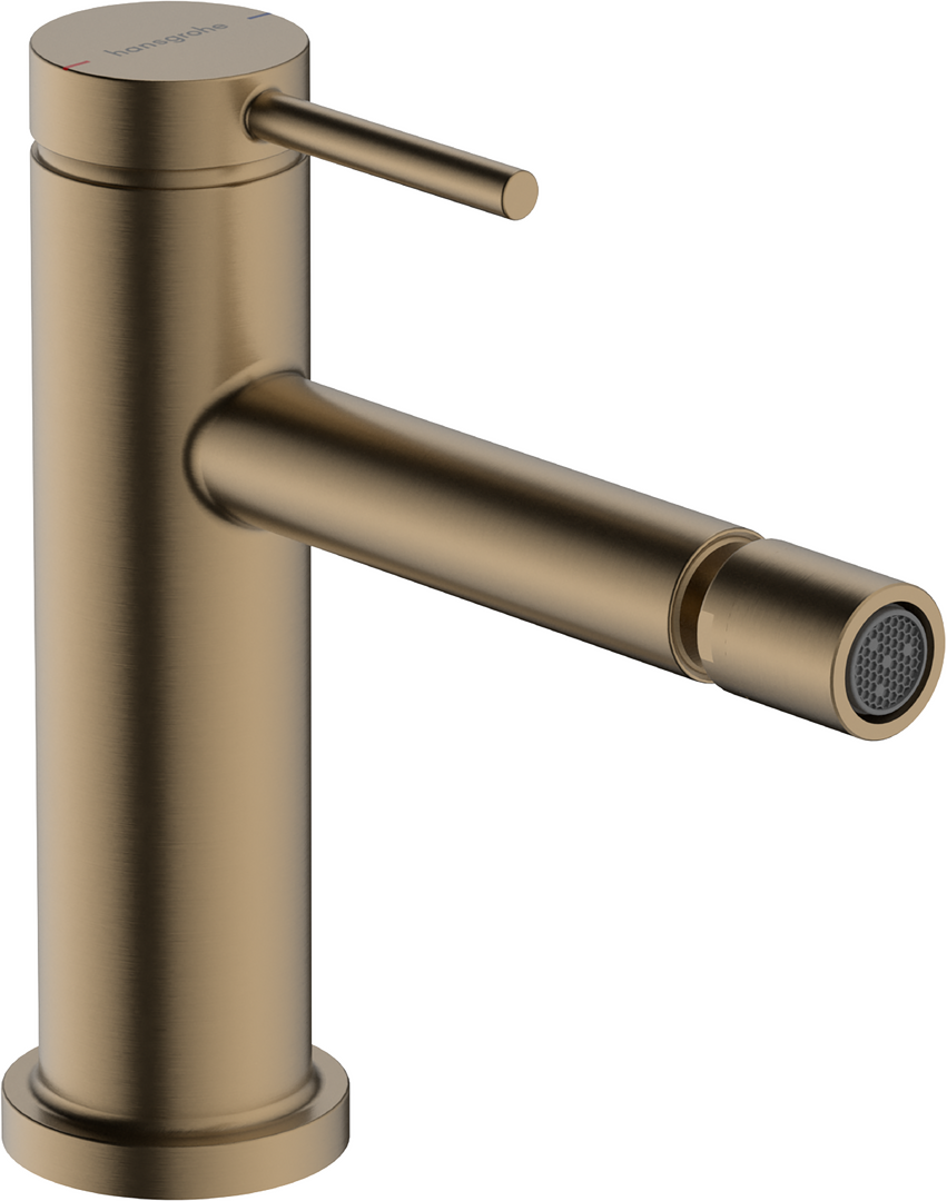 Einhebel-Bidetmischer mit Zugstangen-Ablaufgarnitur