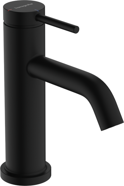 Jednouchwytowa bateria umywalkowa 80 CoolStart EcoSmart+ bez kompletu odpływowego Czarny Matowy