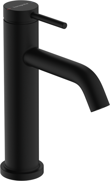 Jednouchwytowa bateria umywalkowa 110 EcoSmart+ bez kompletu odpływowego Czarny Matowy