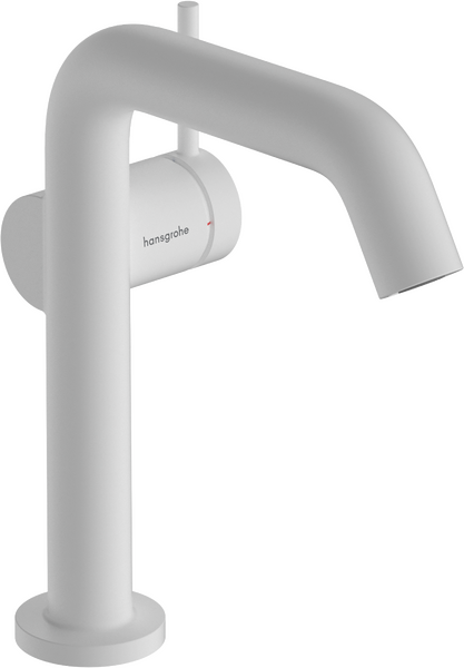 Jednouchwytowa bateria umywalkowa 150 Fine CoolStart EcoSmart+ bez kompletu odpływowego Biały Matowy