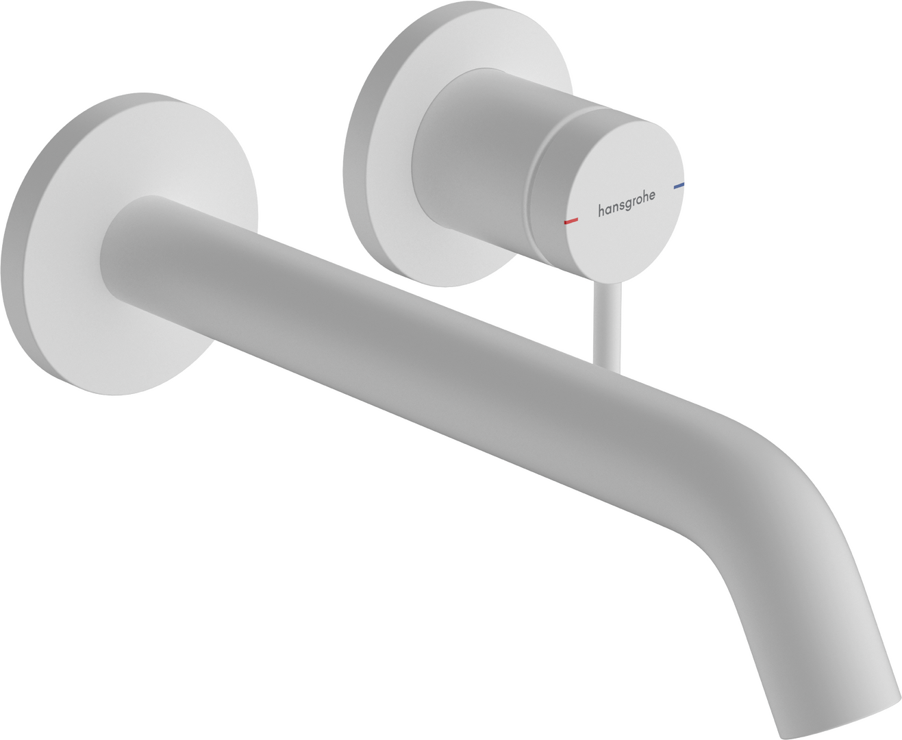 1-grepps tvättställsblandare EcoSmart+ för inbyggnad i vägg med 22