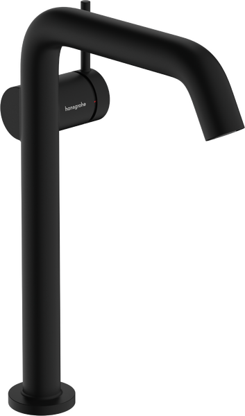 Single lever basin mixer 240 Fine CoolStart EcoSmart+ for wash bowls without waste set Matt Black