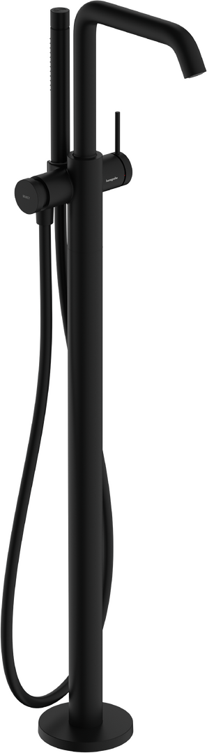 1-grepps badkarsblandare för golvmontering