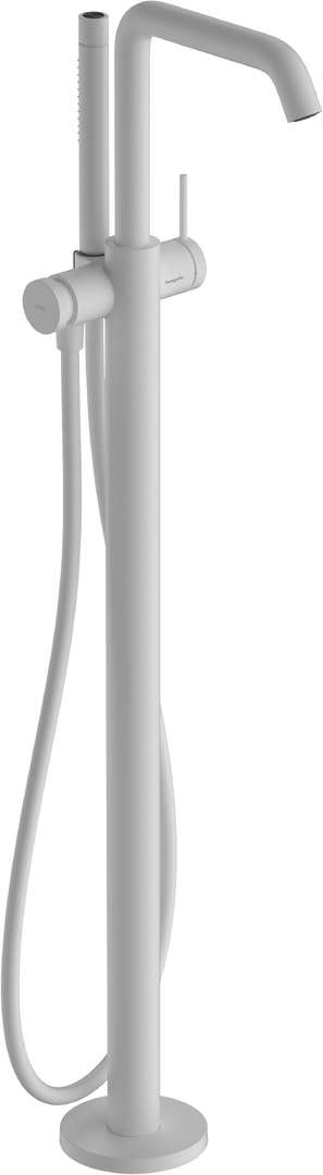 1-grepps badkarsblandare för golvmontering