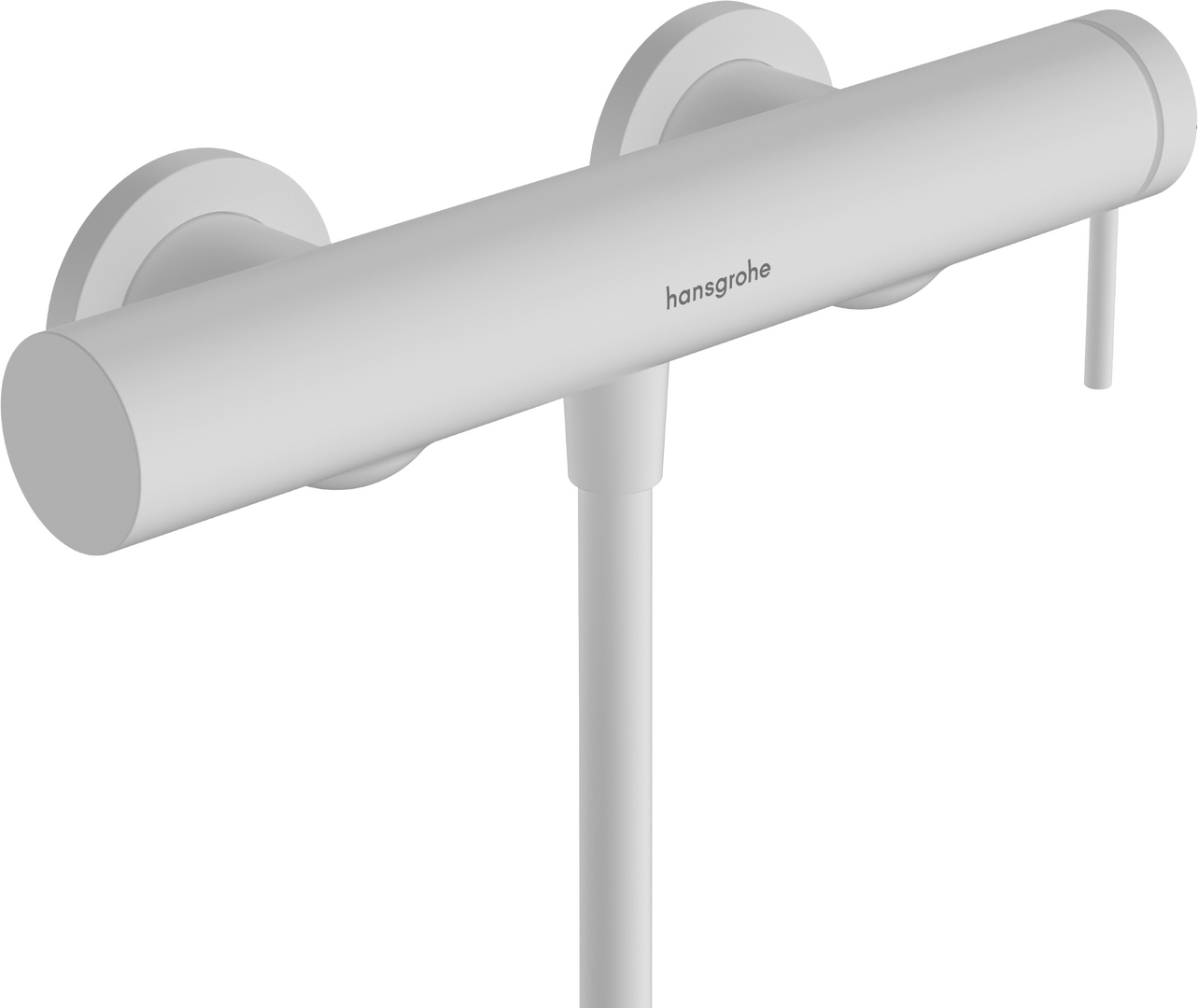 Mezclador monomando de ducha visto