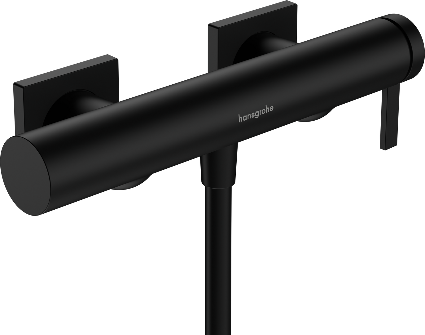 Mezclador monomando de ducha visto