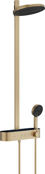 Showerpipe 260 2jet EcoSmart med ShowerTablet Select 400 Børstet bronse