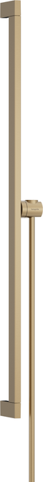 Brausenstange E Puro 90 cm mit Easy Slide Handbrausenhalter und Brausenschlauch