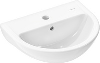 Handrinse basin 450/370 with tap hole and overflow