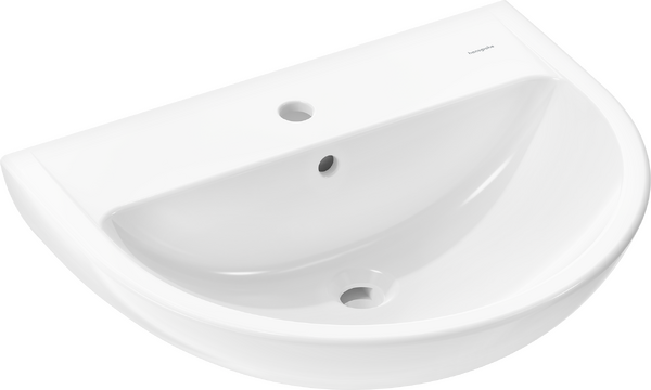 Lavabo 600/490 avec trou pour robinet et trop-plein