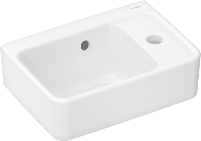 Handrinse basin 360/250 with tap hole and overflow