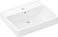 Lavabo à poser 600/480 avec trou pour robinet et trop-plein