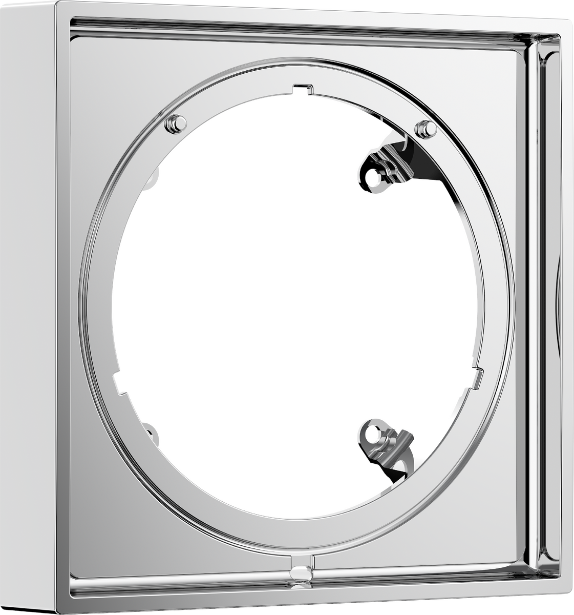 Verlängerungsrosette eckig 22 mm