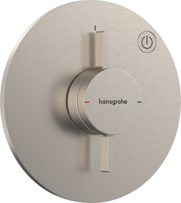 Mixer for concealed installation for 1 function