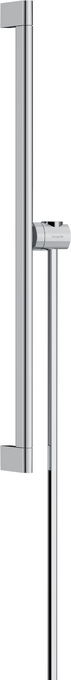 sprchová tyč S Puro 65 cm se snadno posuvným držákem ruční sprchy a sprchovou hadicí Isiflex 160 cm