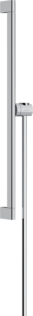 Brausenstange S Puro 65 cm mit Easy Slide Handbrausenhalter und Brausenschlauch