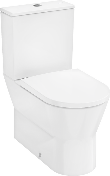 Pack WC à poser monobloc 640 avec système de chasse AquaChannel