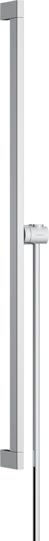 Shower bar E Puro 90 cm with easy slide hand shower holder and Isiflex shower hose 160 cm