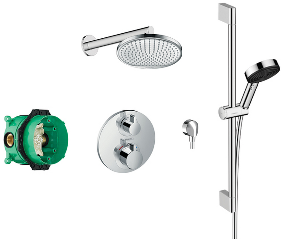 hansgrohe BOMs Bundle Crometta S240 & Pulsify shower set, Item No