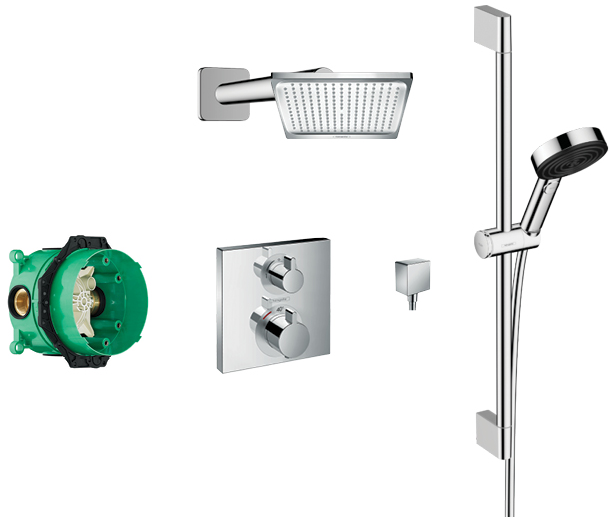 Bundle Crometta E240 & Pulsify shower set