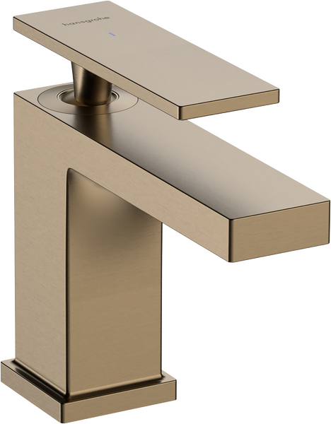 Pillar tap 80 EcoSmart+ with lever handle for cold water or pre-adjusted water without waste set Brushed Bronze