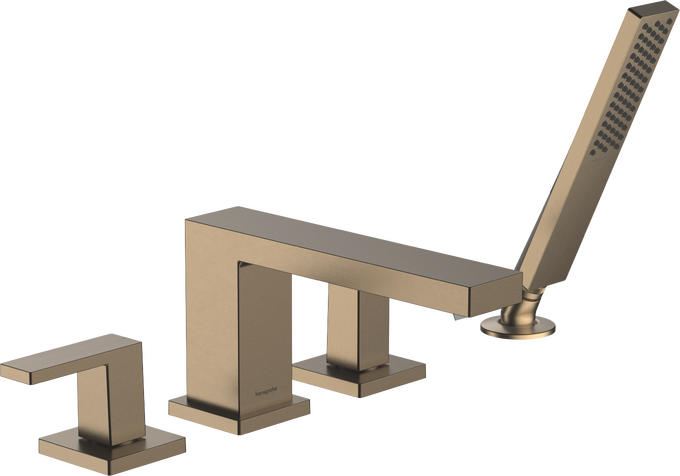 4-Hole Roman Tub Set with 1.75 Handshower