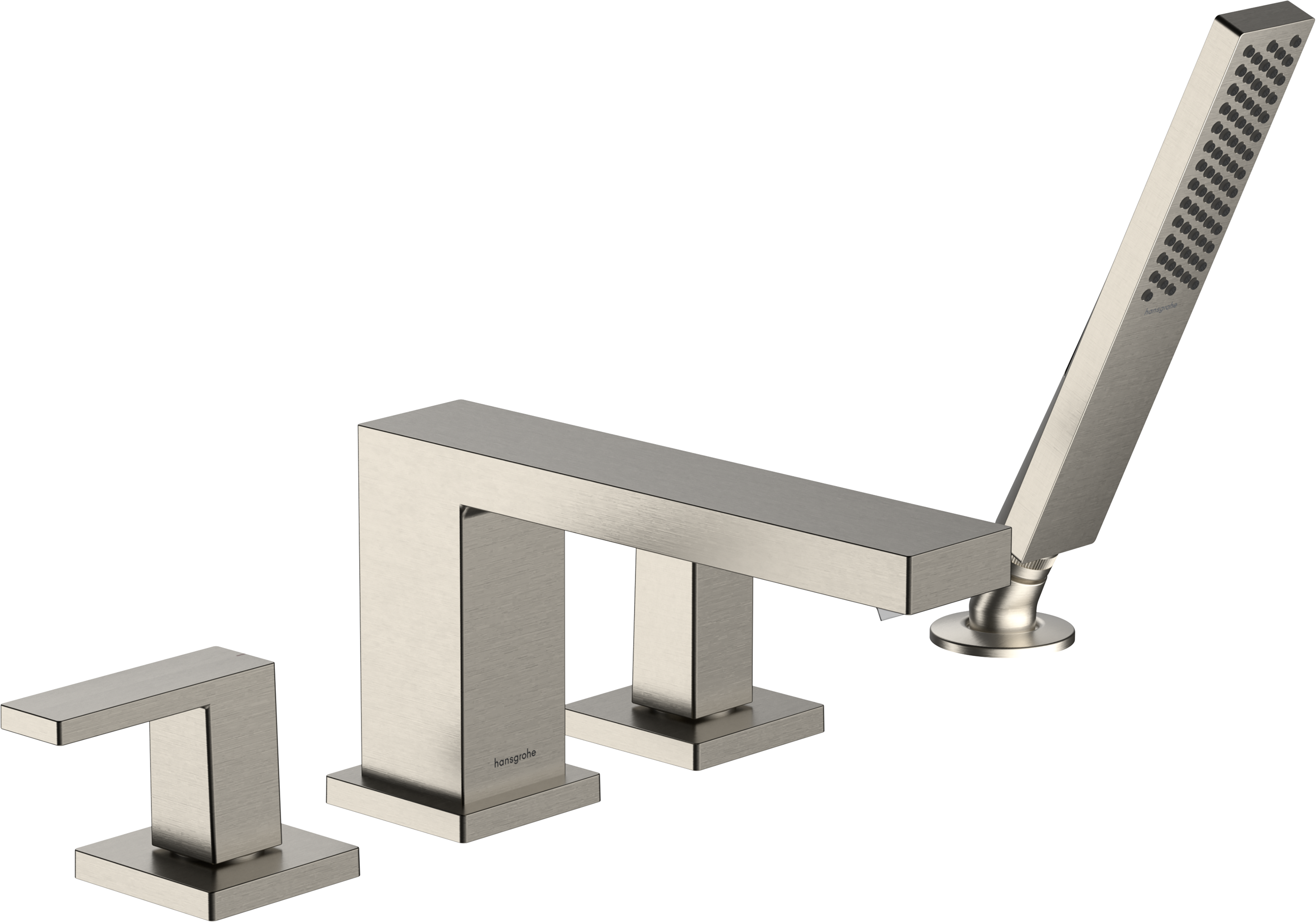 4-Hole Roman Tub Set with 1.75 Handshower