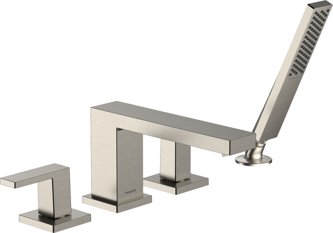 4-Hole Roman Tub Set with 1.75 Handshower