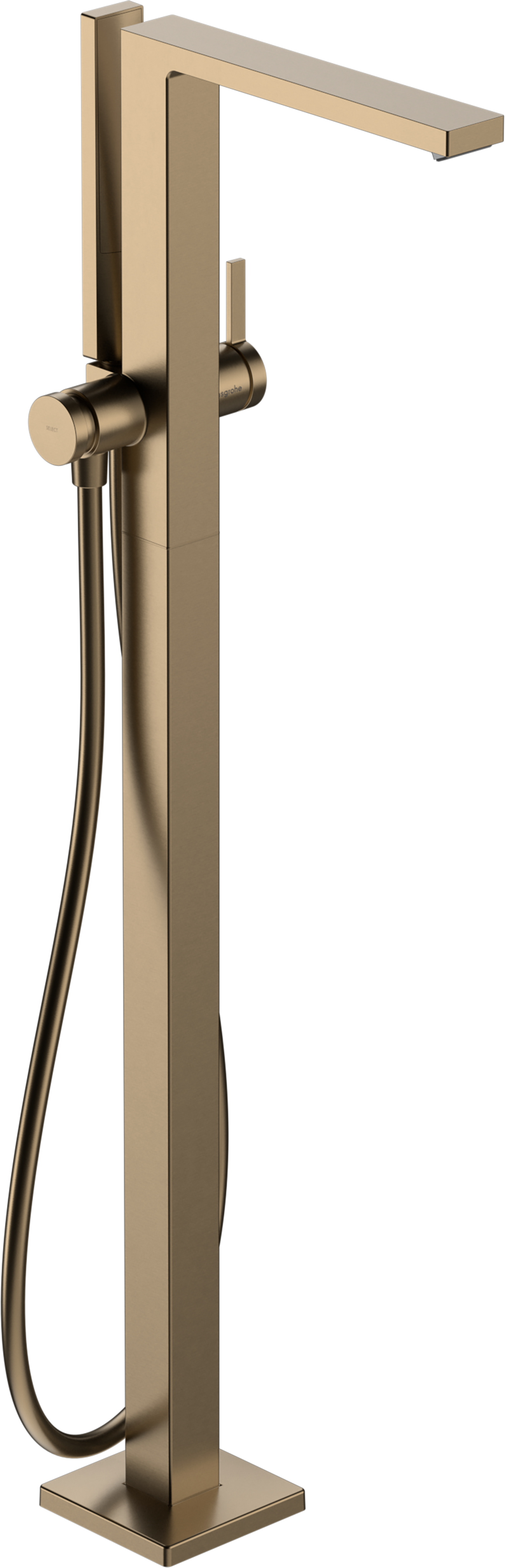 Single lever bath mixer floor-standing