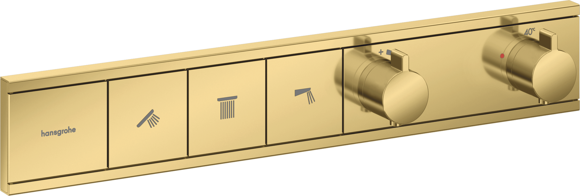 Thermostat for concealed installation for 3 functions