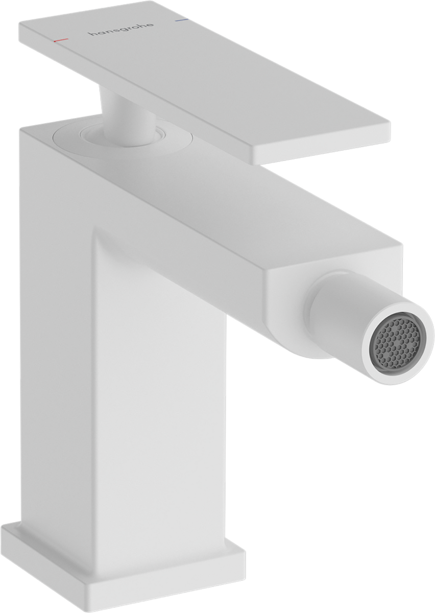 Tecturis E Bidet Mixers Matt White Item No 73200700 Tecturis E Bidet Mixers Matt White Item No 73200700