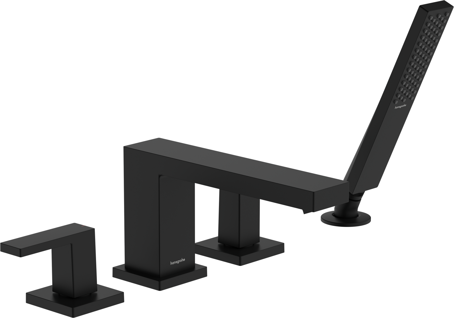 4-Hole Roman Tub Set with 1.75 Handshower
