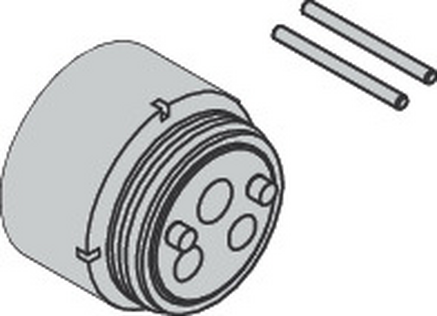 Extension for basic set for single lever bath mixer for concealed installation