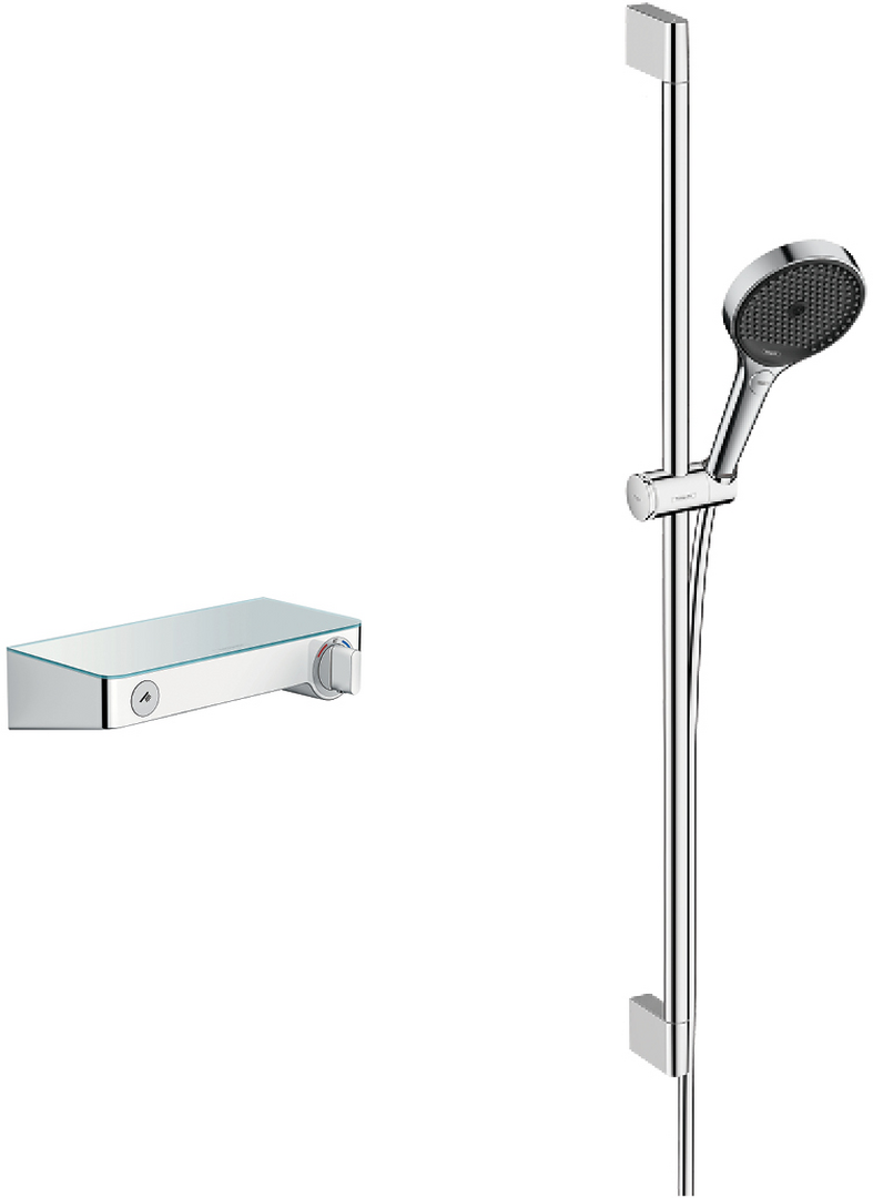 Bundle Round Rainfinity rail kit with Select valve