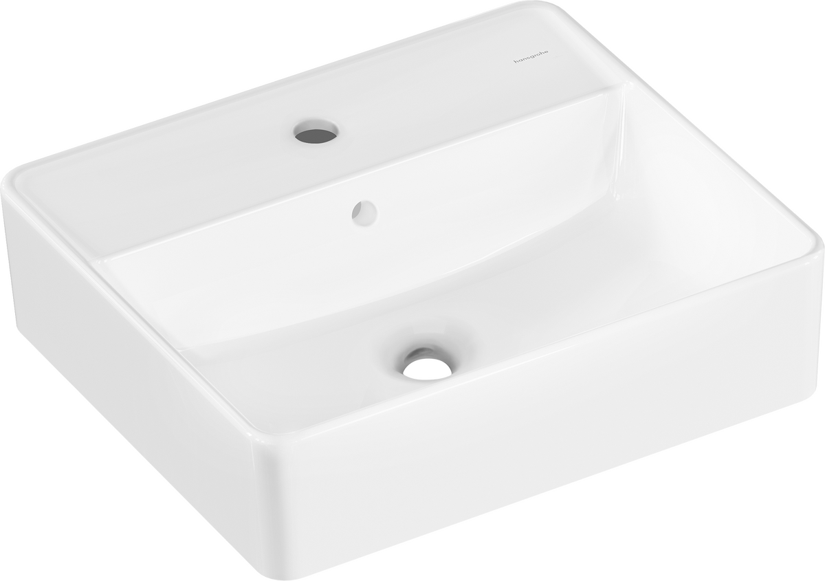 Wash bowl 500/440 with tap hole and overflow