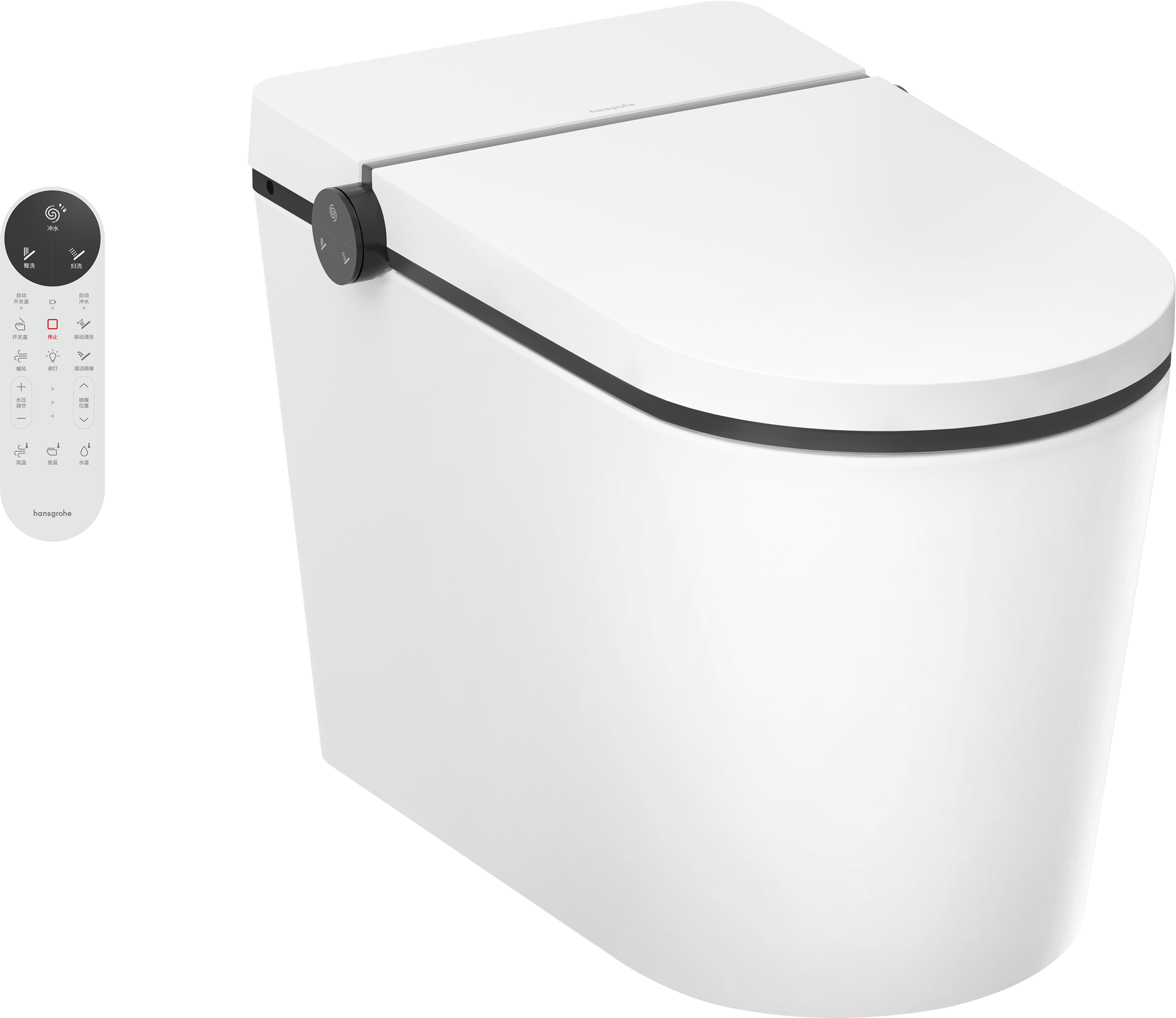 智能一体坐便器（舒适版）带翻盖305mm