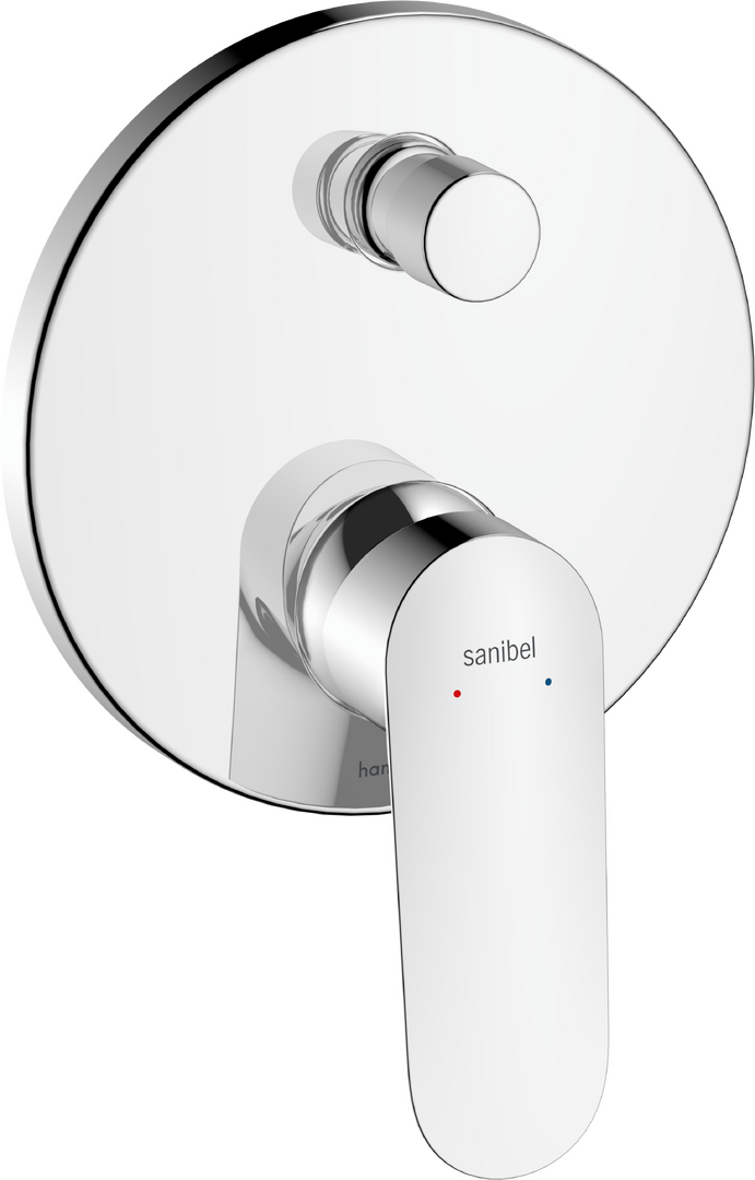 Single lever bath mixer for concealed installation for iBox universal