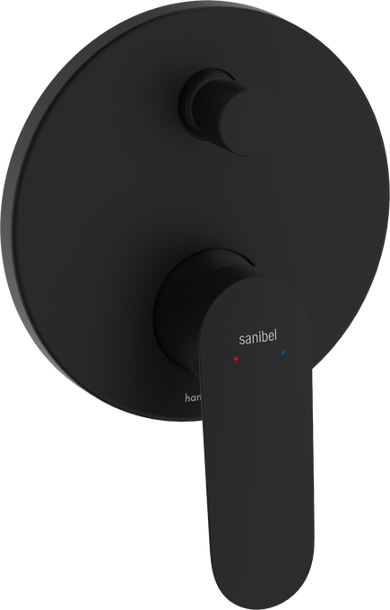 Single lever bath mixer for concealed installation for iBox universal