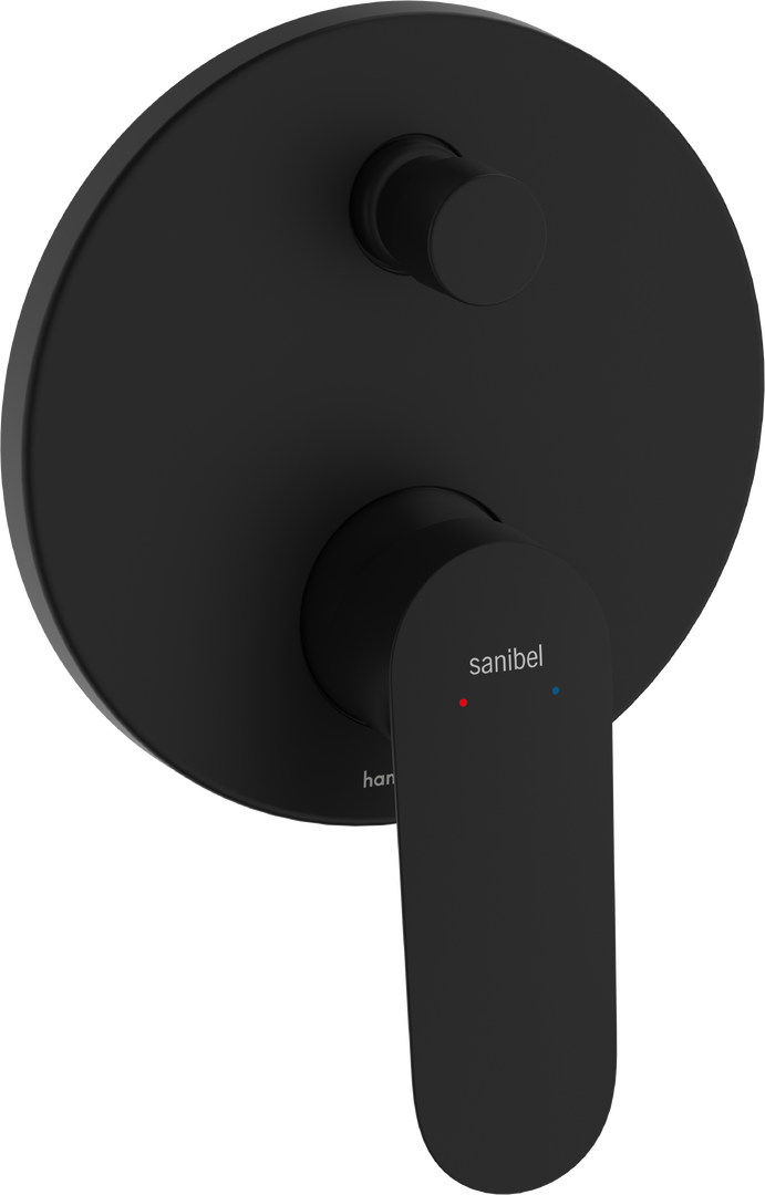 Single lever bath mixer for concealed installation for iBox universal