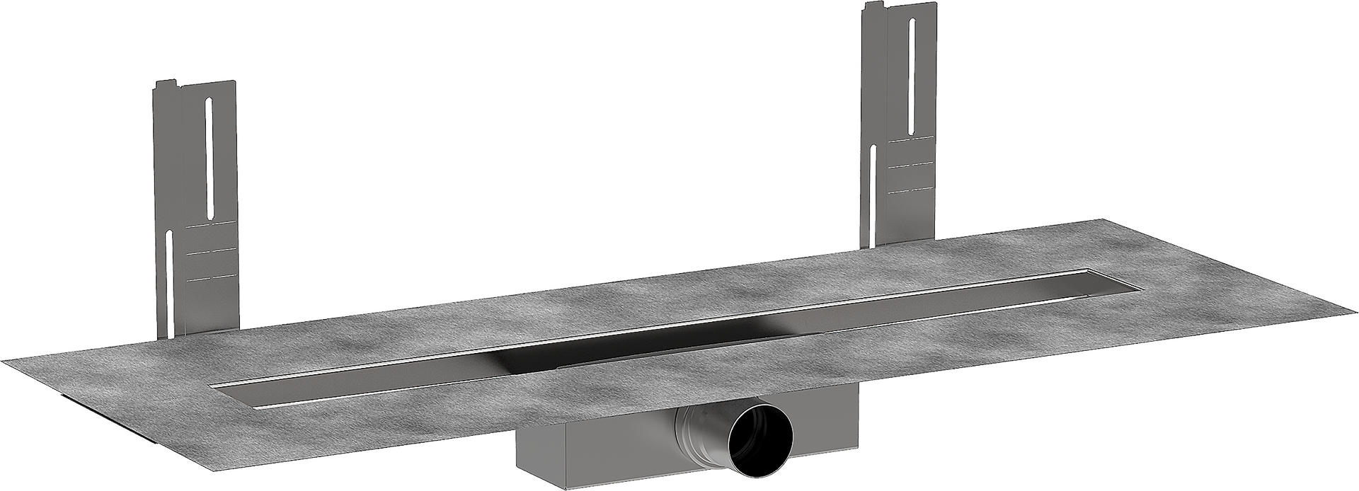 Installationssæt 700 med vægbeslag til bruseafløb