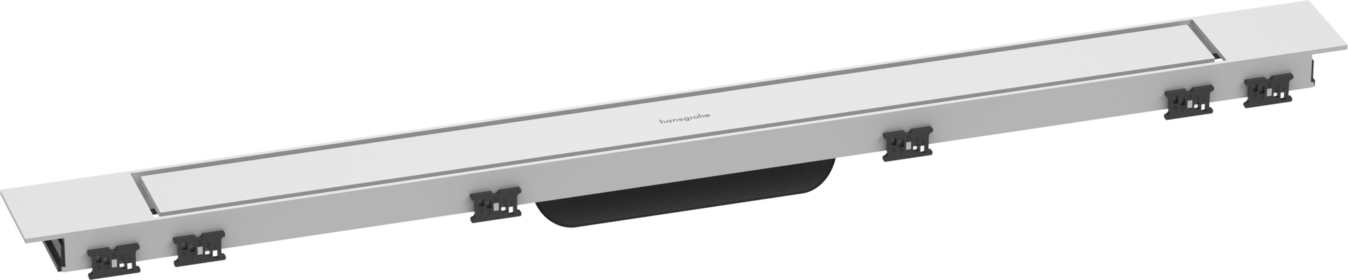 Caniveau de douche linéaire 800 avec cadre réglable en hauteur