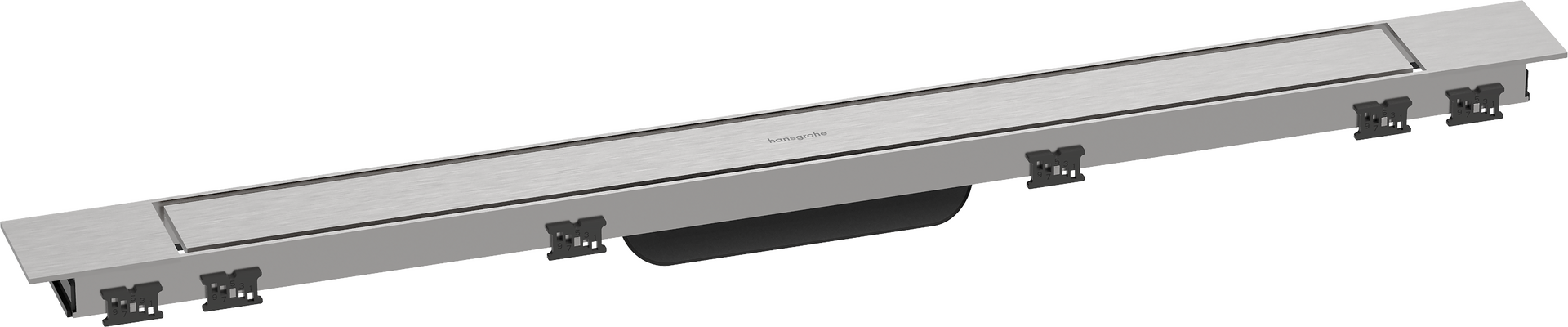 Caniveau de douche linéaire 800 avec cadre réglable en hauteur