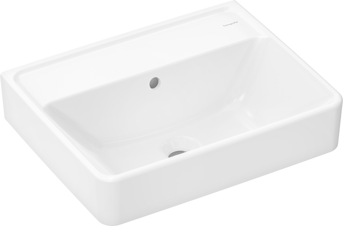 Handrinse basin 500/390 without tap hole with overflow